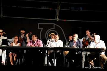 Pregón de las fiestas de Melenara (Foto Antonio Alí y Francisco Javier Santana)